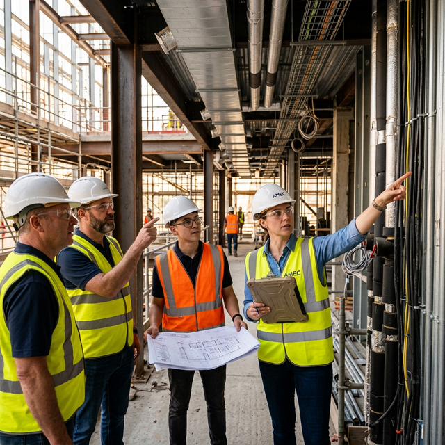 Equipe Lever Projetos em Reunião na Obra